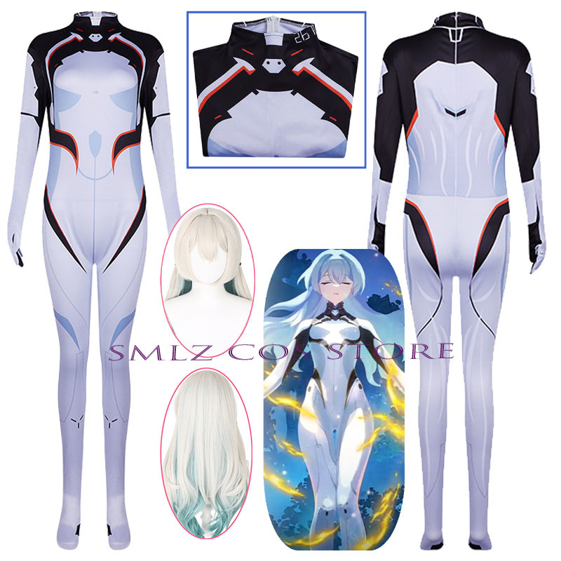 Anime Cosplay Jumpsuit - 게임 Honkai 스타 레일 반딧불 코스프레