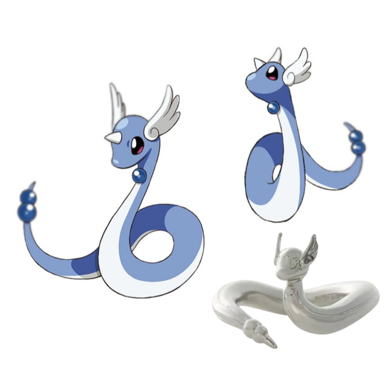 Anime Cosplay Couple - 2026New 포켓몬 Dratini Gengar 파생 주변기기