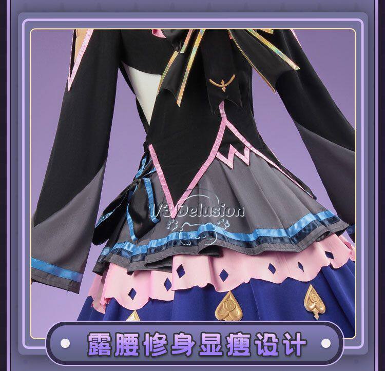 Anime Cosplay Ladies - Arcaea Tairitsu 초기 갈등 로리타 코스프레