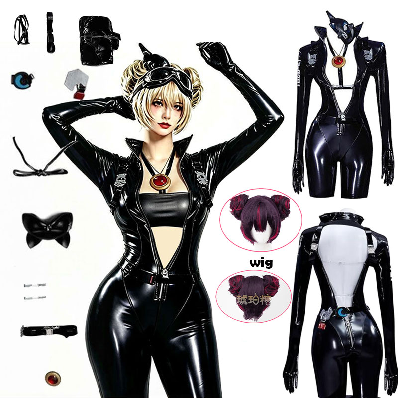 Anime Cosplay Jumpsuit - WHH Anime Nikke Quency 코스프레 의상