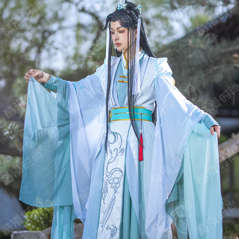시칭쉬안 코스프레 의상 펑시 님니앙 한푸 애니메이션 천 - Anime Cosplay Ladies 리뷰 및 가격