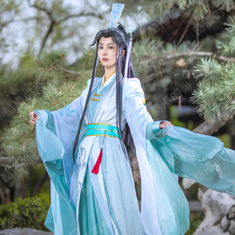 시칭쉬안 코스프레 의상 펑시 님니앙 한푸 애니메이션 천 - Anime Cosplay Ladies 리뷰 및 가격
