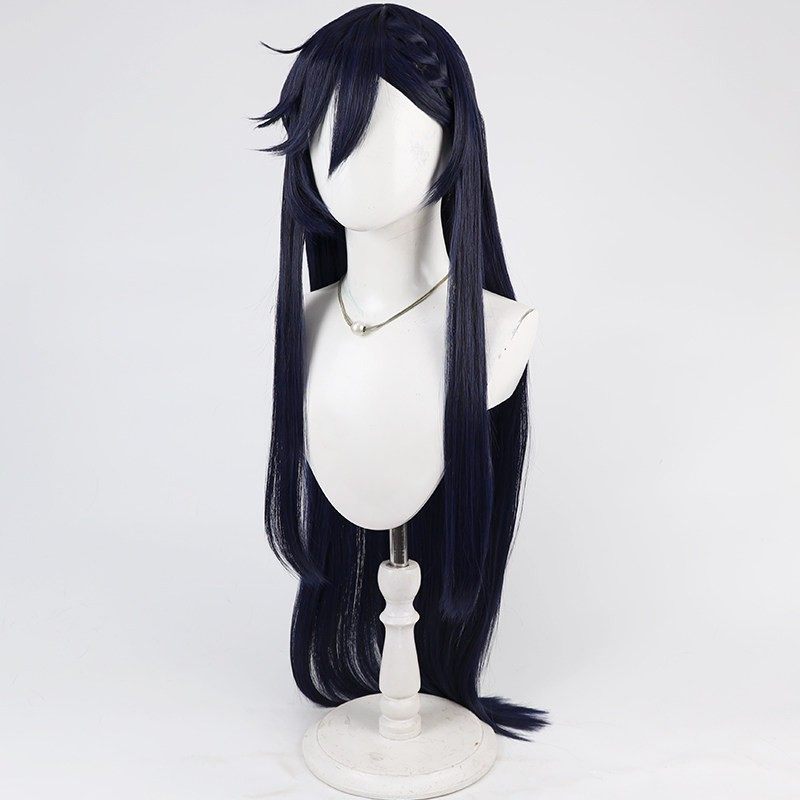 브룬힐데 코스프레 가발 레코드 오브 라그나로크 네이비  - Anime Cosplay Blue Hair 리뷰 및 가격