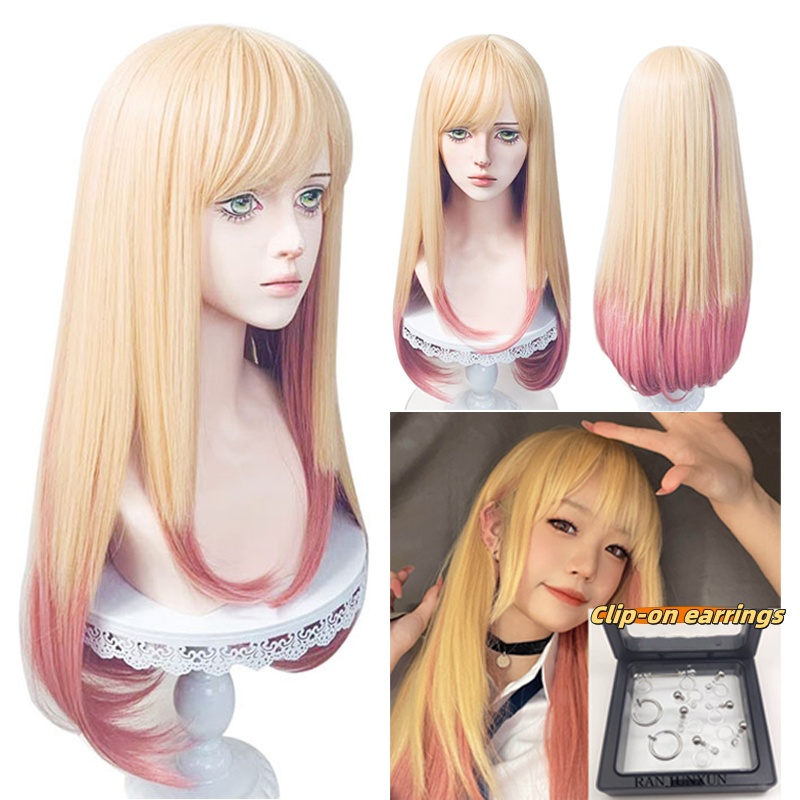 마이 드레스업 달링 인형 마린 키타가와 코스프레 가발  - Kitagawa Anime Cosplay 리뷰 및 가격