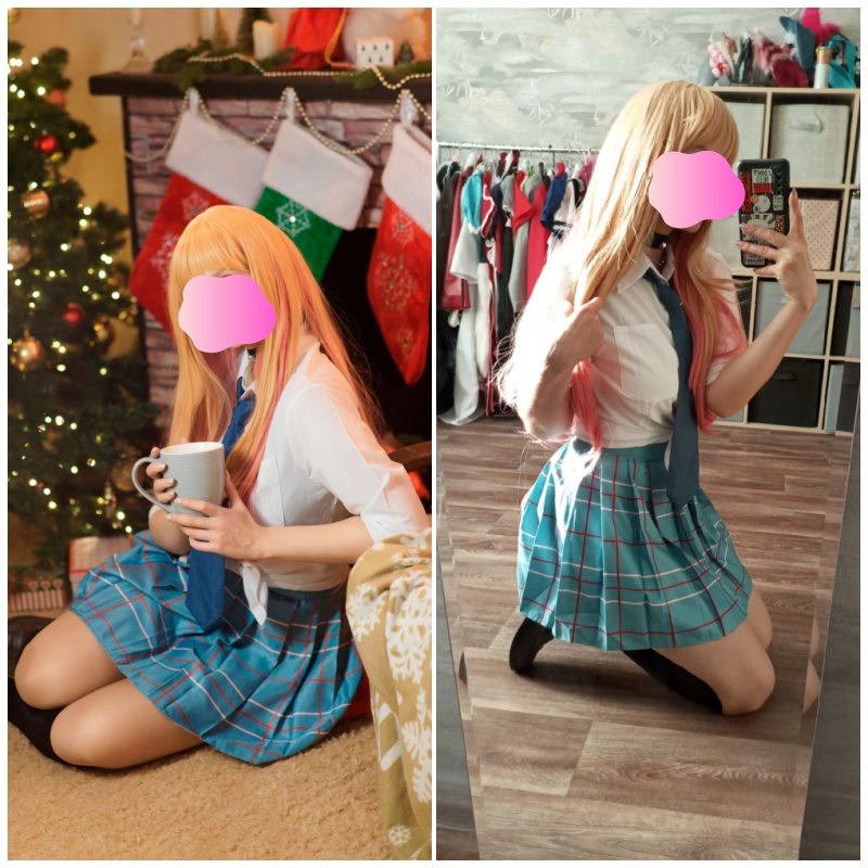 마이 드레스업 달링 인형 마린 키타가와 코스프레 가발  - Kitagawa Anime Cosplay 리뷰 및 가격