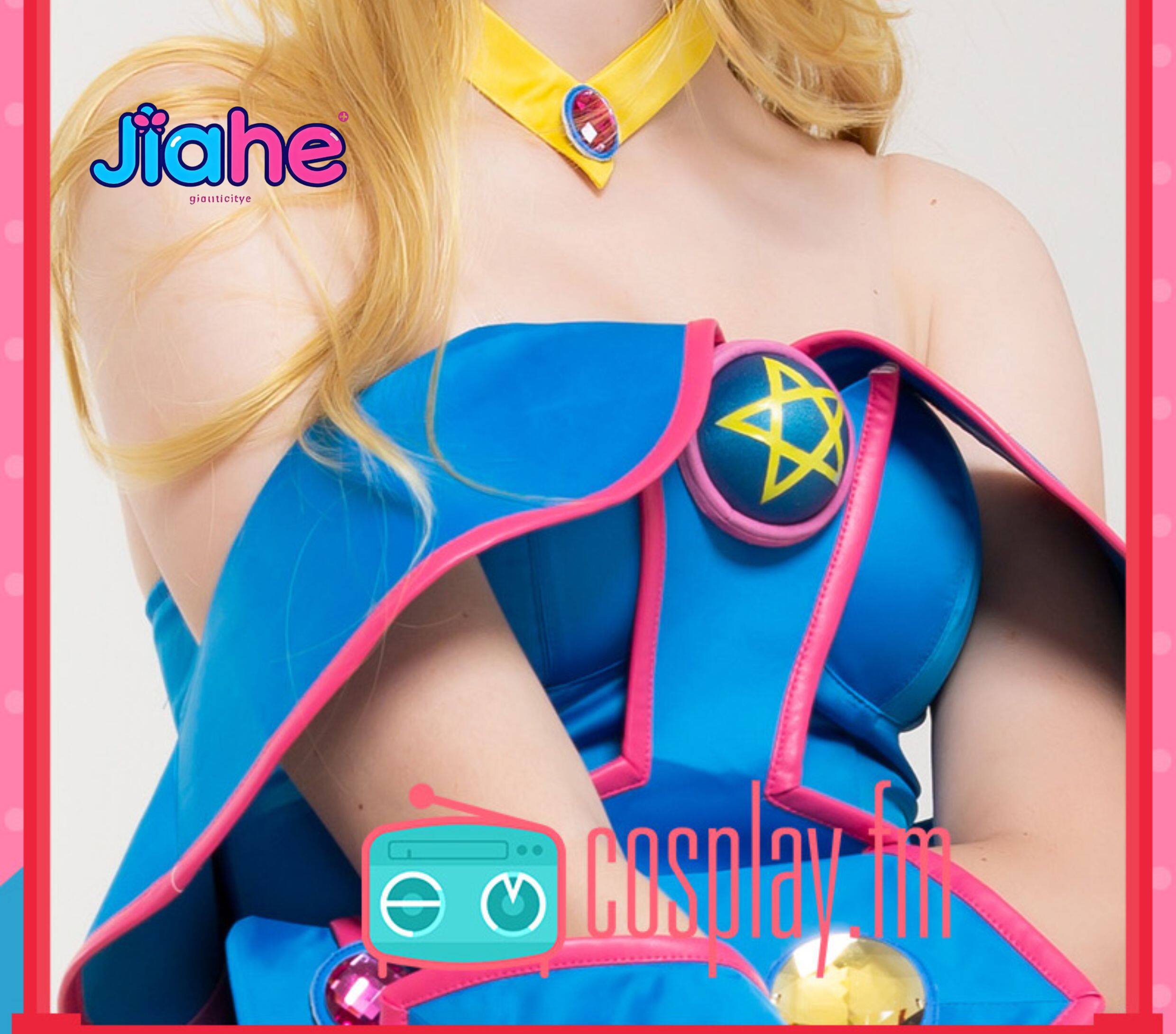 다크 마술사 소녀 애니메이션 유기오 코스프레 의상 모자 - Anime Cosplay Jumpsuit 리뷰 및 가격