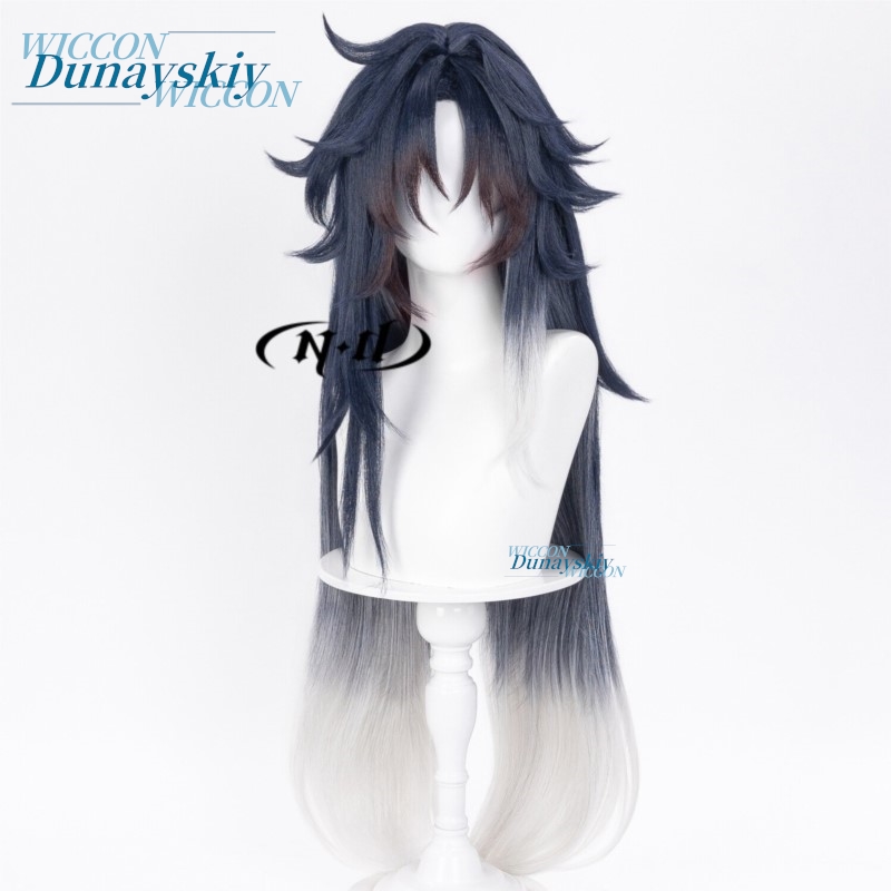 게임 혼카이 스타 레일 모르테낙스 블레이드 가발 코스프 - Anime Cosplay Blue Hair 리뷰 및 가격