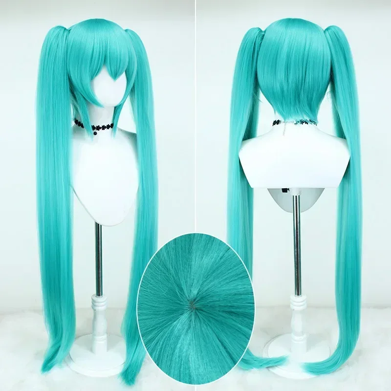 2026 미쿠 코스프레 가발 105cm 긴 파란색 녹색 - Anime Cosplay Blue Hair 리뷰 및 가격